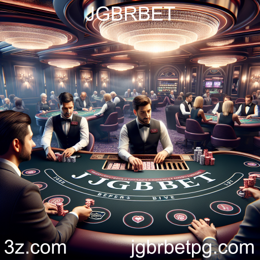 Experiência Imersiva do Cassino Ao Vivo no JGBRBET